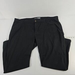 Carhartt Mens Black Relaxed Fit Canvas Work Pants BN5113W Size‎ 24 Regular